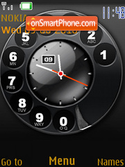 Call Clock es el tema de pantalla