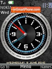 Clock 2010 theme screenshot