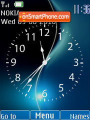 Скриншот темы Flash Clock
