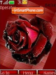 Red rose tema screenshot