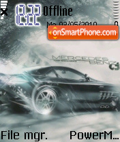 Mercerdese Benz theme screenshot