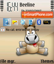 Скриншот темы eMule for n80