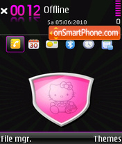 Hello Kitty 37 tema screenshot