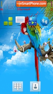 Bird 01 tema screenshot