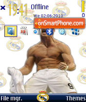 Cristiano Ronaldo 16 theme screenshot