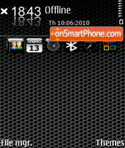 Carbon'_Altvic theme screenshot