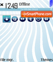 Two 01 theme screenshot