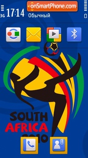 Fifa Worldcup 2010 theme screenshot