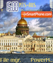 Capture d'écran St Petersburg thème