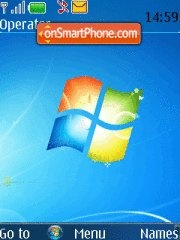 Скриншот темы Windows 7 Mobile