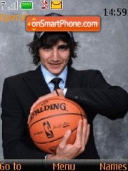 Скриншот темы Ricky Rubio