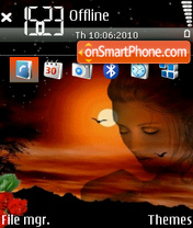 Sunset 08 theme screenshot