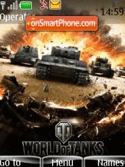 World of Tanks tema screenshot