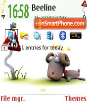 Nicobou Ram Default theme screenshot