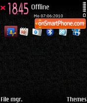 Rose Passion DIN tema screenshot