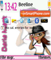 Darla Mack Default tema screenshot