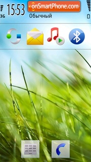 Nokia Grass es el tema de pantalla