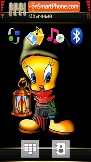 Скриншот темы Tweety 11