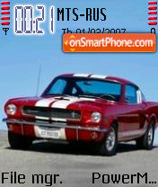 Ford Mustang GT350 theme screenshot