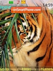 Tiger tema screenshot