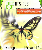 Butterfly2 tema screenshot