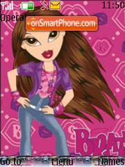 Bratz tema screenshot