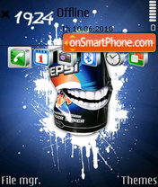 Pepsimax tema screenshot