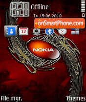 Скриншот темы Nokia Next