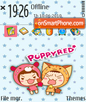 Puppy 05 es el tema de pantalla