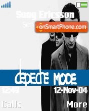 DepecheMode tema screenshot