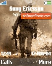 Cod mw2 theme tema screenshot