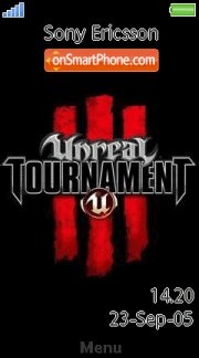 Unreal Tournament 02 theme screenshot