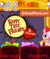 Скриншот темы Happy Tree Friends 2