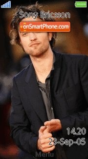 Скриншот темы Robert Pattinson 04