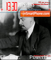 Capture d'écran Lenin thème