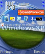 WindowsXP tema screenshot