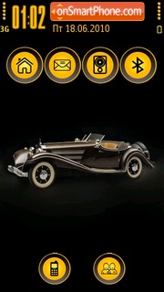 Classic Car es el tema de pantalla