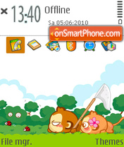 Monkey 05 tema screenshot