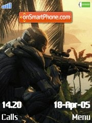 Crysis green world es el tema de pantalla