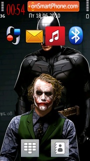 Скриншот темы Batman Joker 04