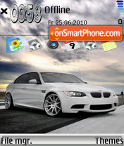 Bmw M3 Sedan es el tema de pantalla