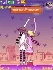 Love is theme theme screenshot