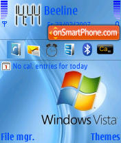 WVISTA Theme-Screenshot