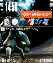 Legacy Of Kain QVGA theme screenshot