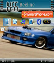 Impreza WRX tema screenshot