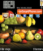 Sweet fruits tema screenshot