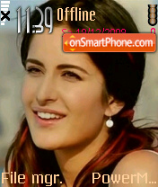 Katrina Kaif 18 theme screenshot