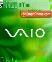 Vaio 03 theme screenshot