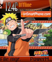 Скриншот темы Naruto 2009