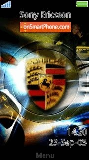 Capture d'écran Porsche 328 thème